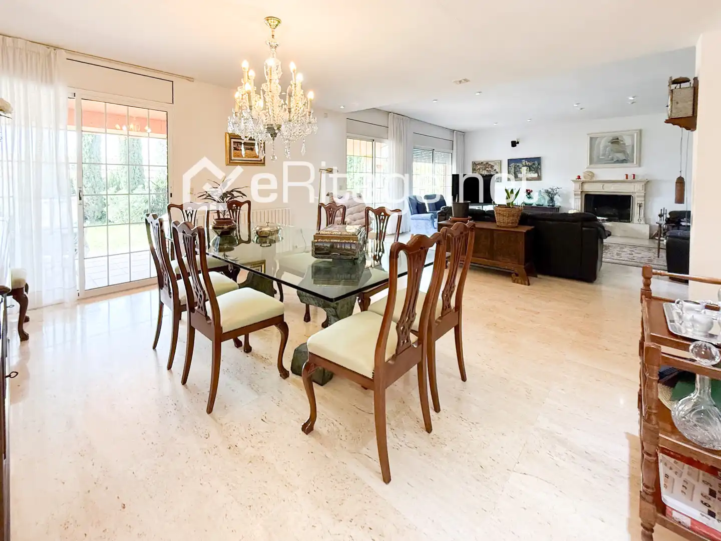 Comedor de Casa o chalet en venta en Altafulla con Jardín privado, Parquet y Terraza