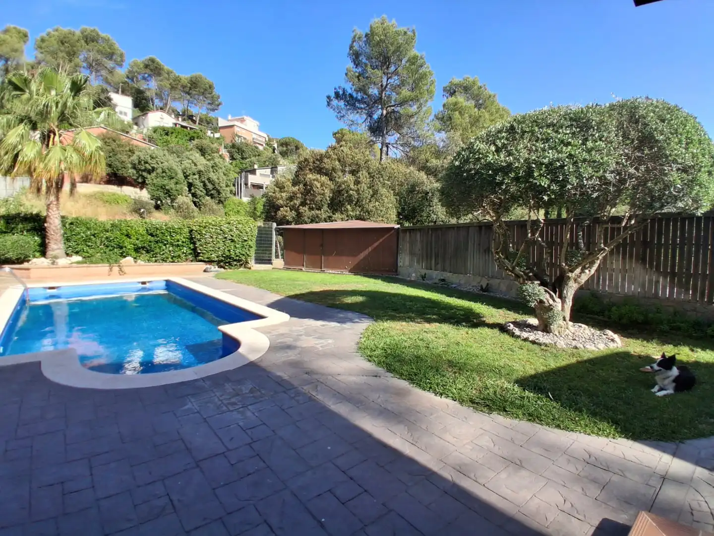 Swimming pool of Houses for sale in Vacarisses  with Air Conditioner, Heating and Private garden