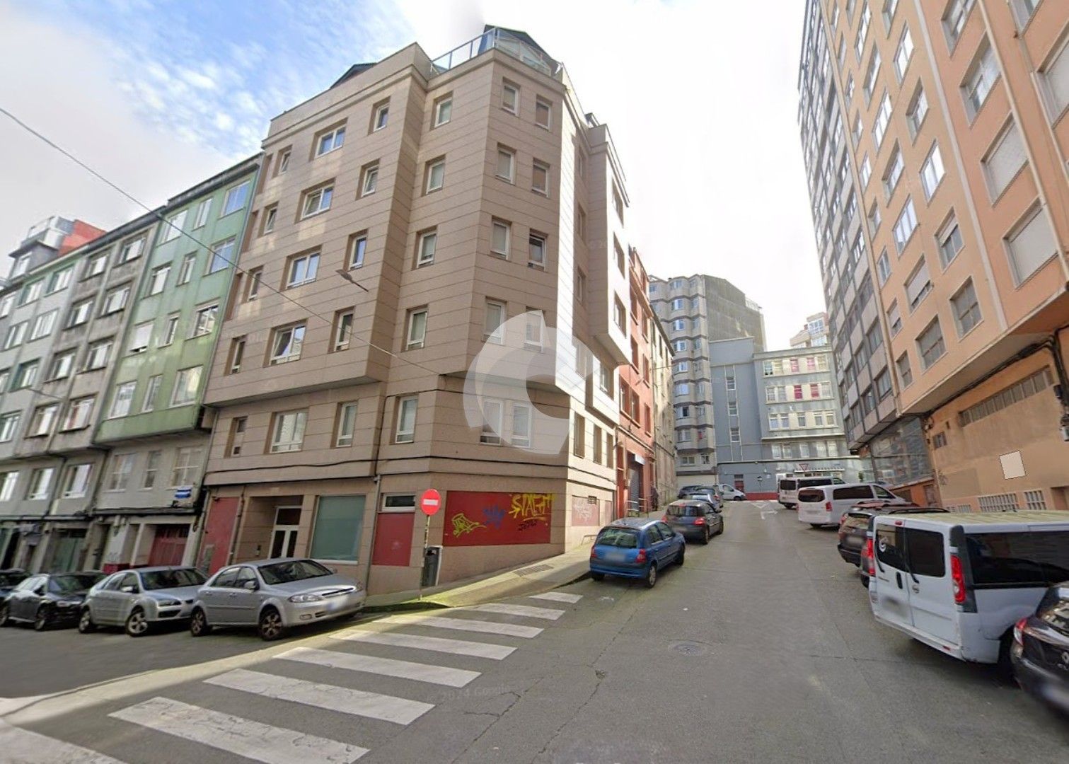 Vista exterior de Pis en venda en A Coruña Capital 