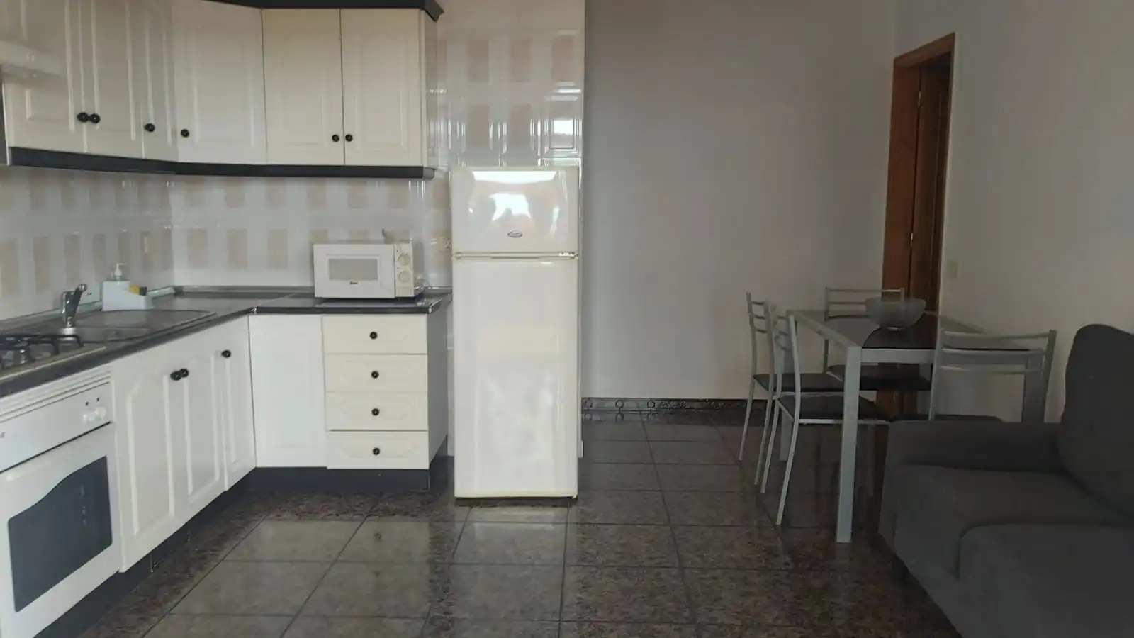 Cocina de Ático de alquiler en Tegueste con Terraza, Amueblado y Horno