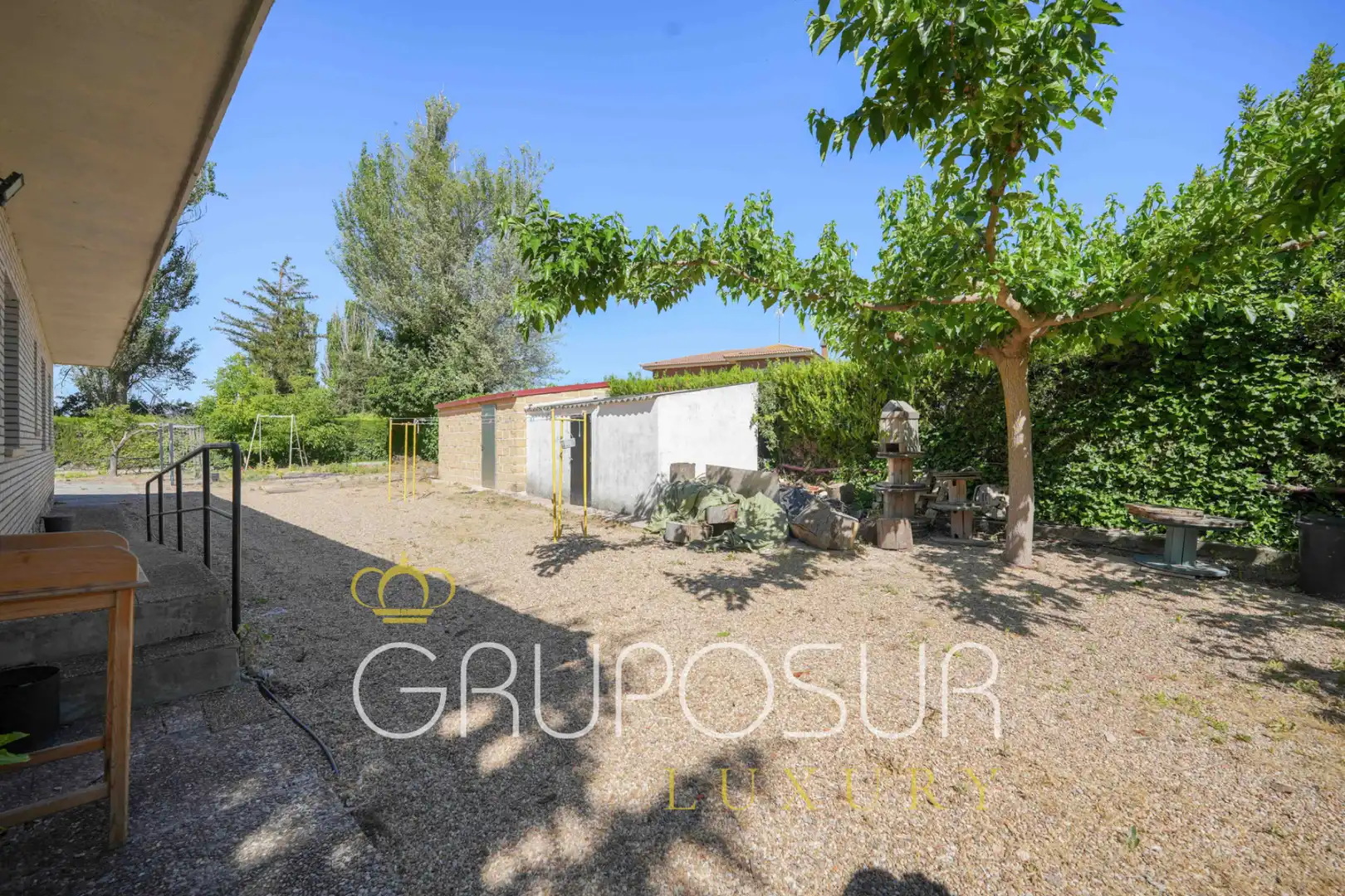 Jardín de Casa o chalet en venta en Villanubla con Aire acondicionado, Calefacción y Jardín privado