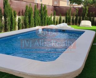 Swimming pool of Single-family semi-detached for sale in La Gineta  with Air Conditioner, Heating and Private garden