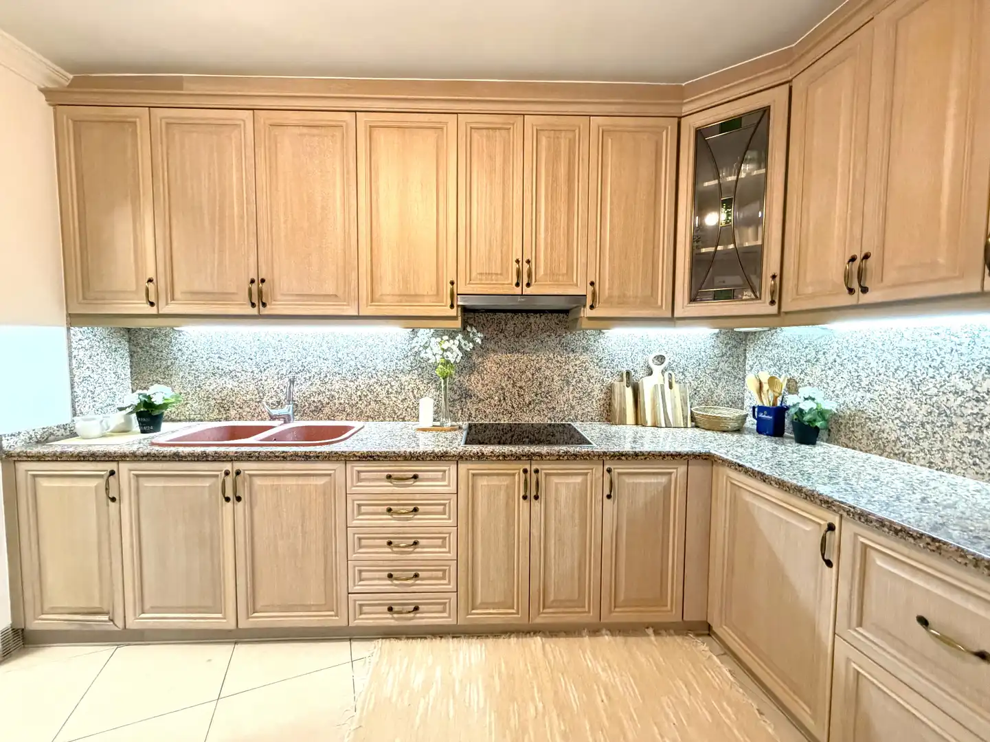 Cocina de Piso de alquiler en Alicante / Alacant con Aire acondicionado, Terraza y Amueblado