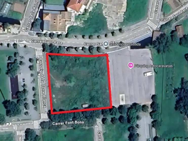 Residential land for sale in Passeig de la Torre Blanca