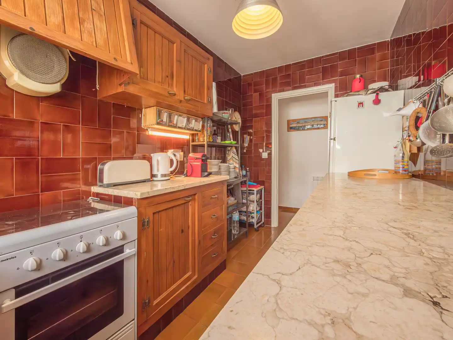 Kitchen of Flat for sale in Es Mercadal  with Private garden, Terrace and Storage room