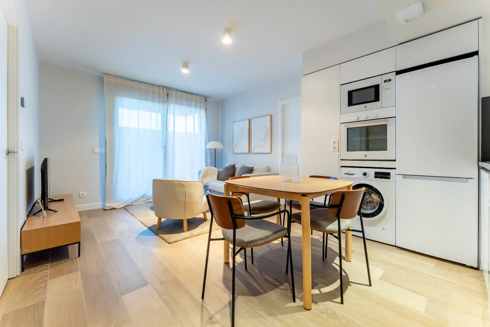 Sala de estar de Planta baja de alquiler en Valdemoro con Aire acondicionado, Calefacción y Terraza