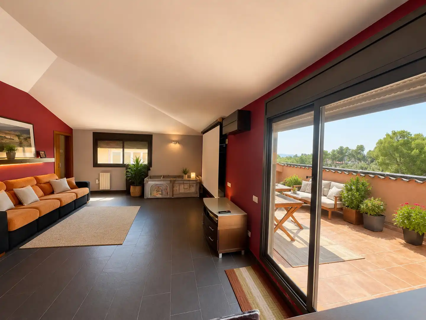 Terrassa de Casa o xalet en venda en Rubí amb Aire condicionat, Calefacció i Jardí privat