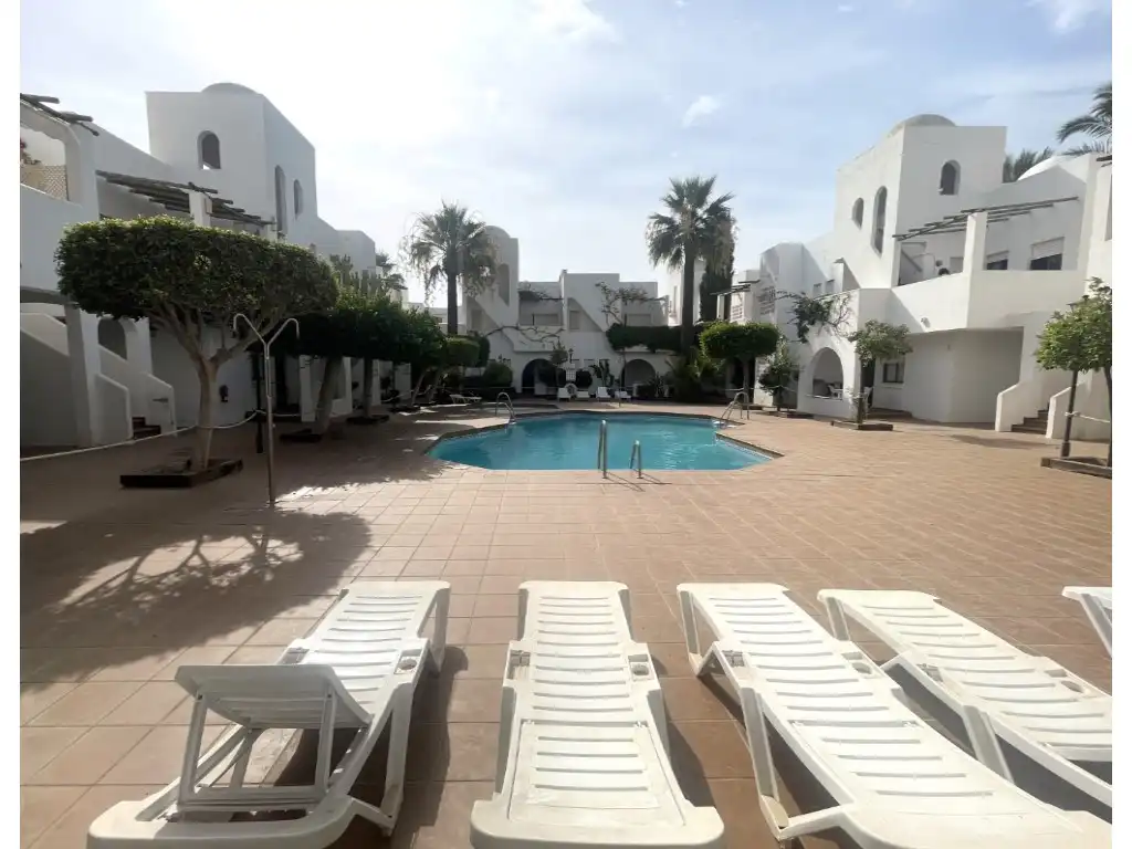 Swimming pool of Apartments for sale in Vera  with Air Conditioner, Terrace and Furnished