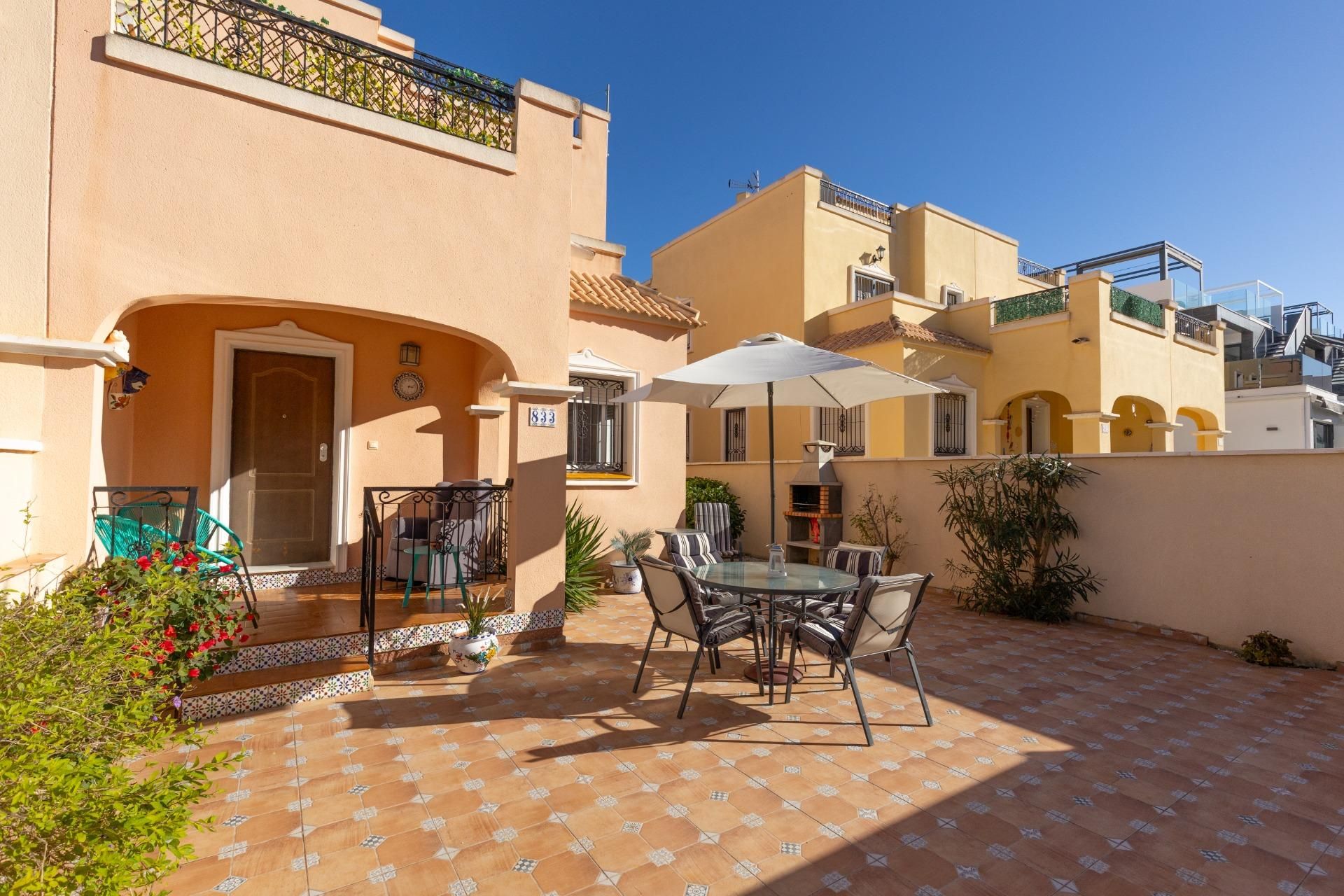 Terrace of Duplex for sale in Orihuela  with Air Conditioner, Private garden and Terrace