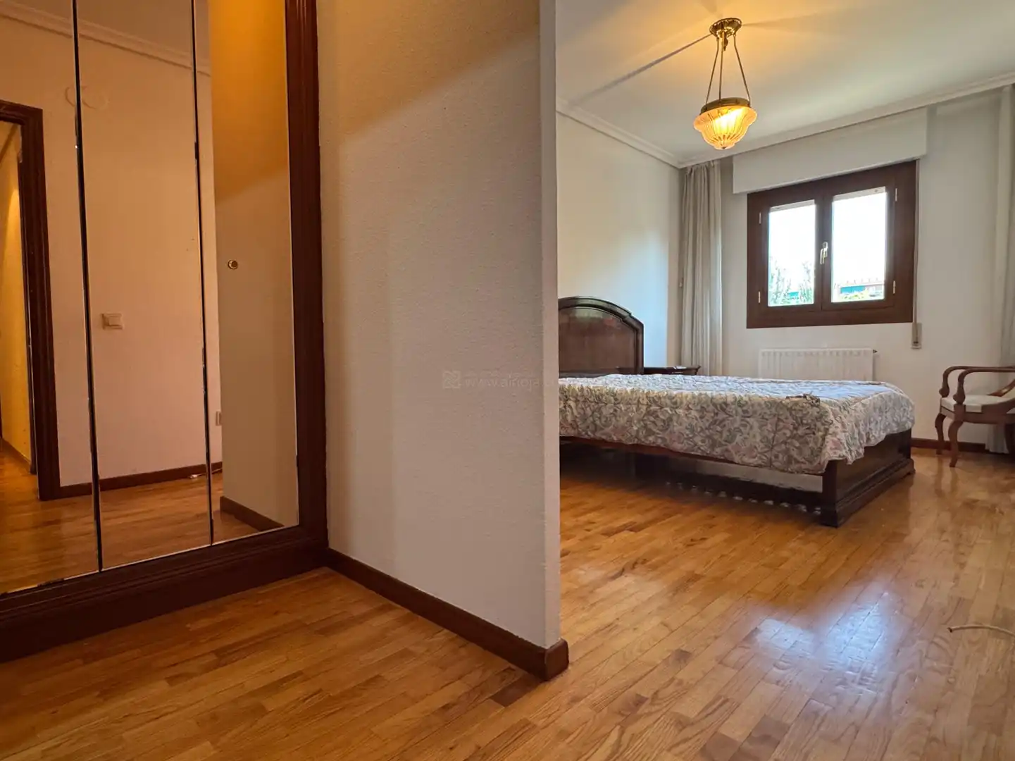 Bedroom of Flat for sale in  Logroño  with Heating, Parquet flooring and Storage room