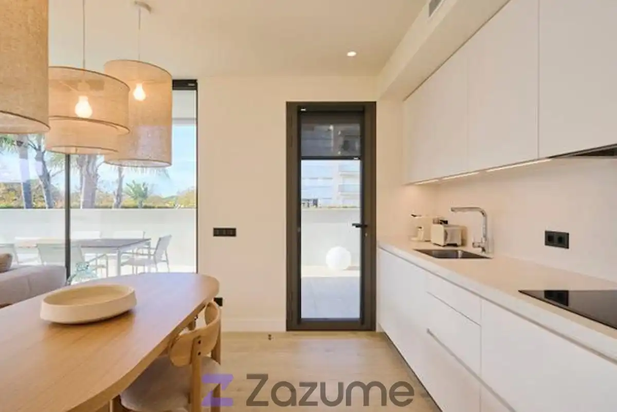Kitchen of Flat for rent in Cambrils  with Air Conditioner, Heating and Private garden