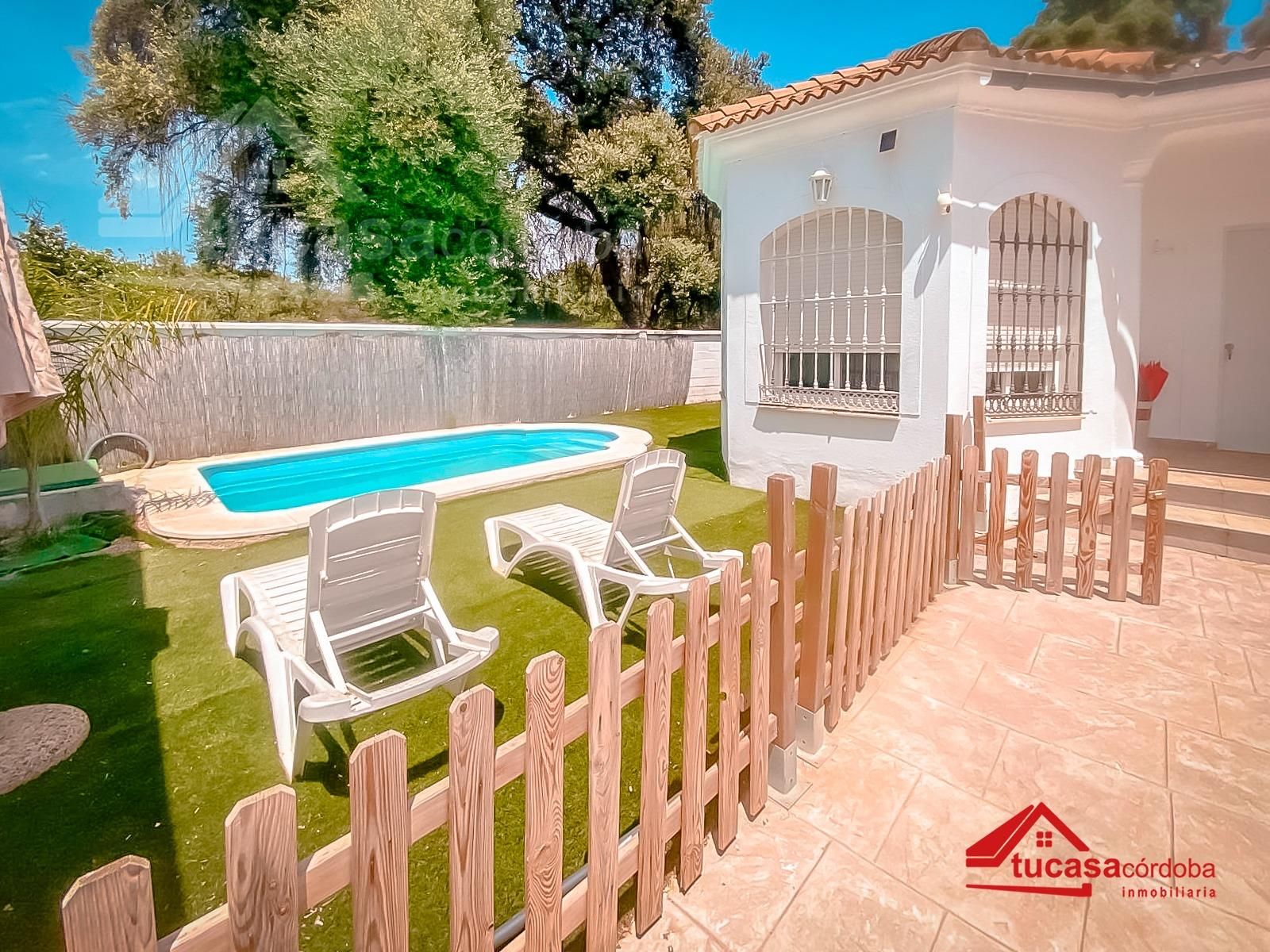 Swimming pool of House or chalet for sale in  Córdoba Capital  with Air Conditioner, Heating and Private garden