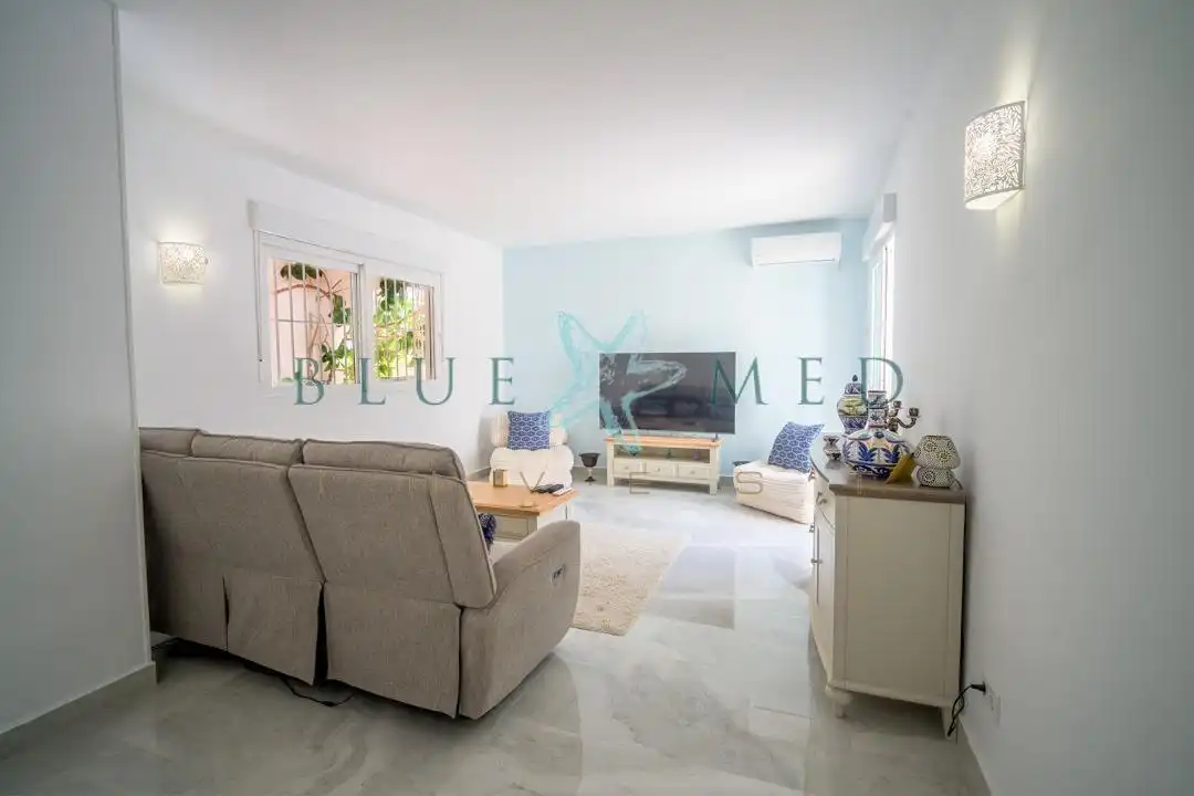 Sala d'estar de Casa o xalet en venda en Puerto de Mazarrón