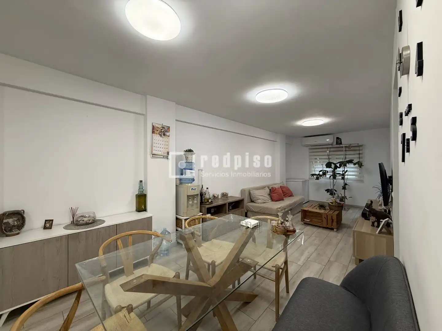 Sala d'estar de Pis en venda en Málaga Capital amb Aire condicionat i Terrassa