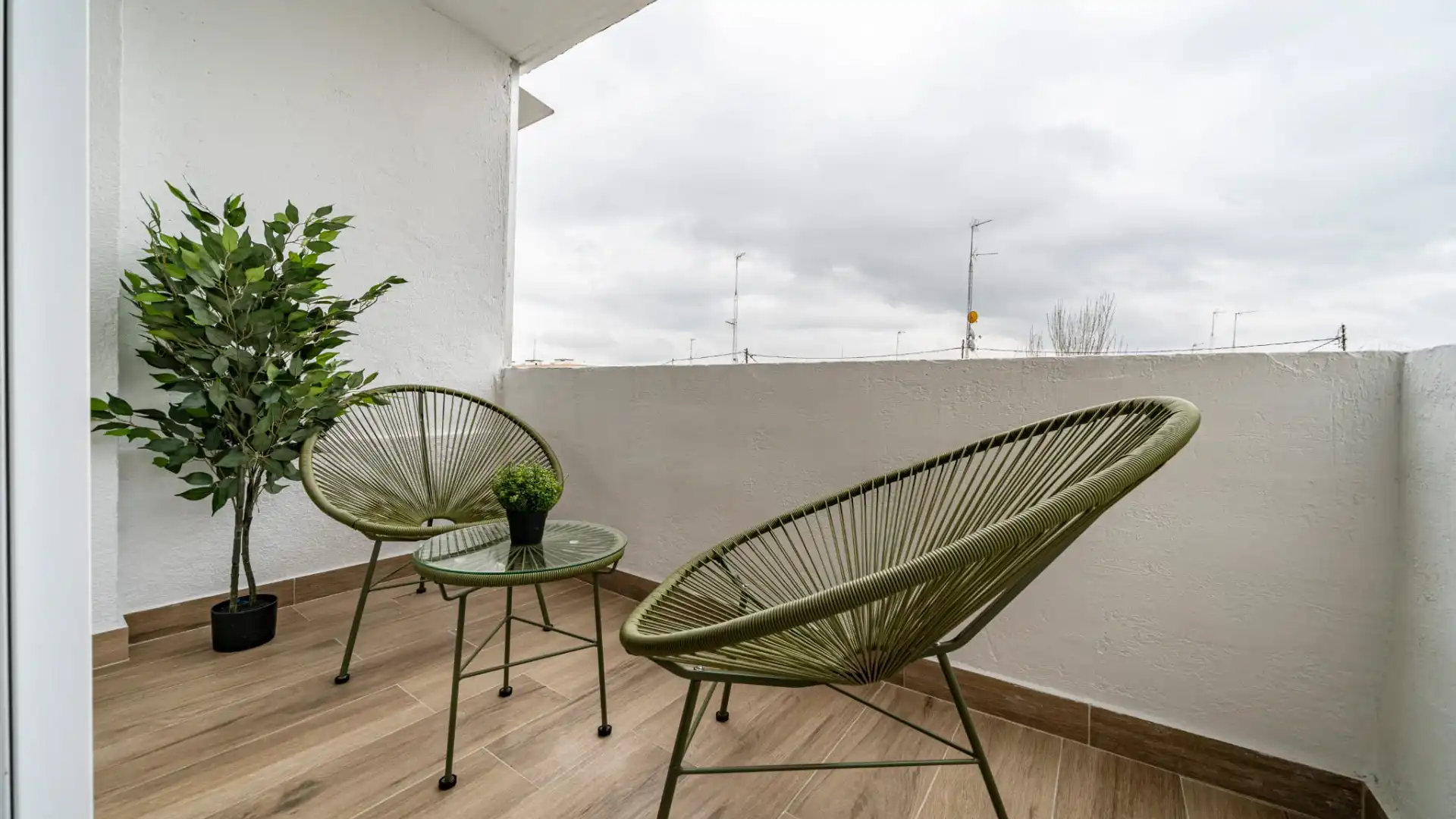 Terrace of Flat for sale in  Madrid Capital  with Air Conditioner, Heating and Terrace