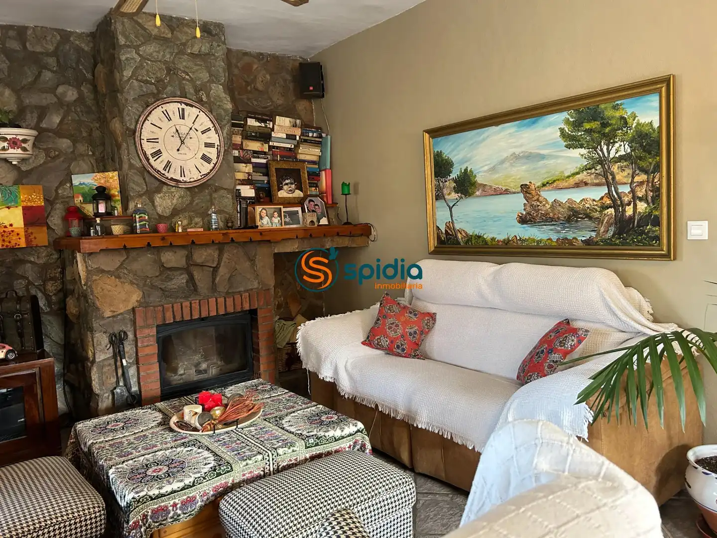 Sala d'estar de Casa o xalet en venda en Águilas amb Calefacció, Jardí privat i Terrassa