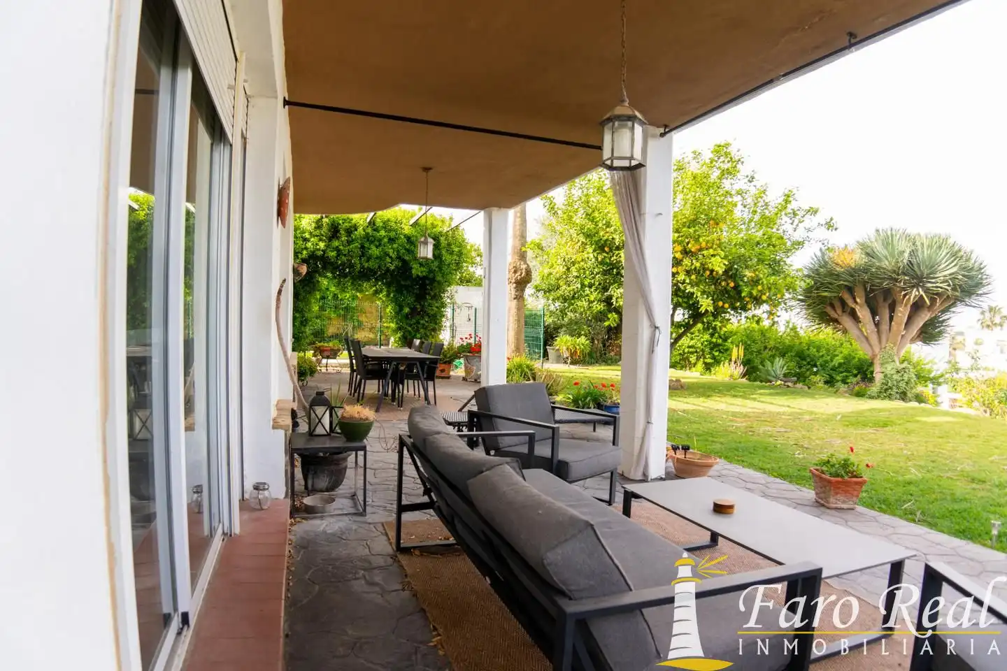 Terraza de Casa o chalet en venta en Sanlúcar de Barrameda con Aire acondicionado, Jardín privado y Terraza