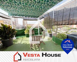 Terrace of Single-family semi-detached for sale in San Vicente del Raspeig / Sant Vicent del Raspeig  with Air Conditioner, Parquet flooring and Terrace