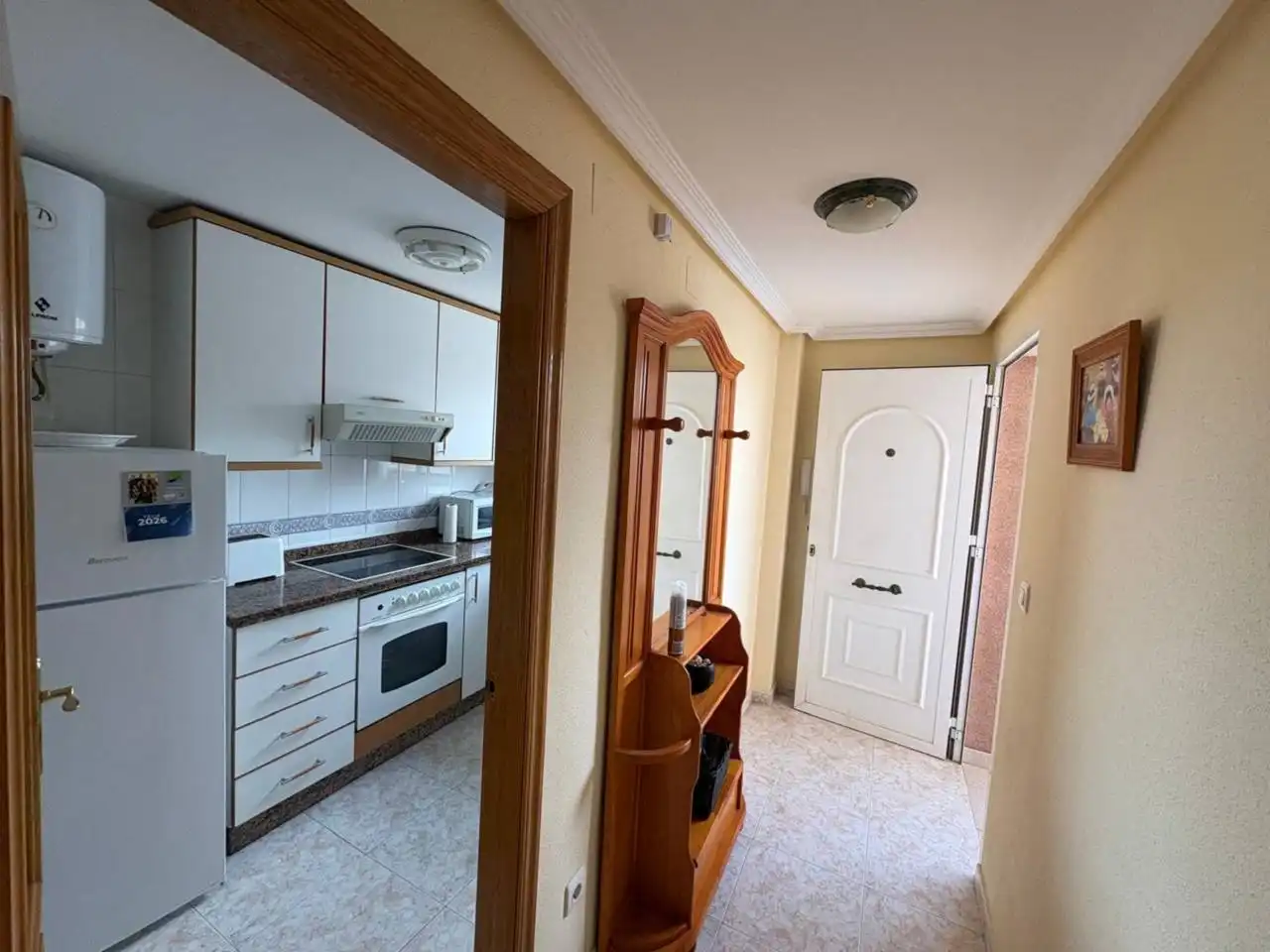 Cocina de Piso en venta en Santa Pola con Terraza y Piscina comunitaria