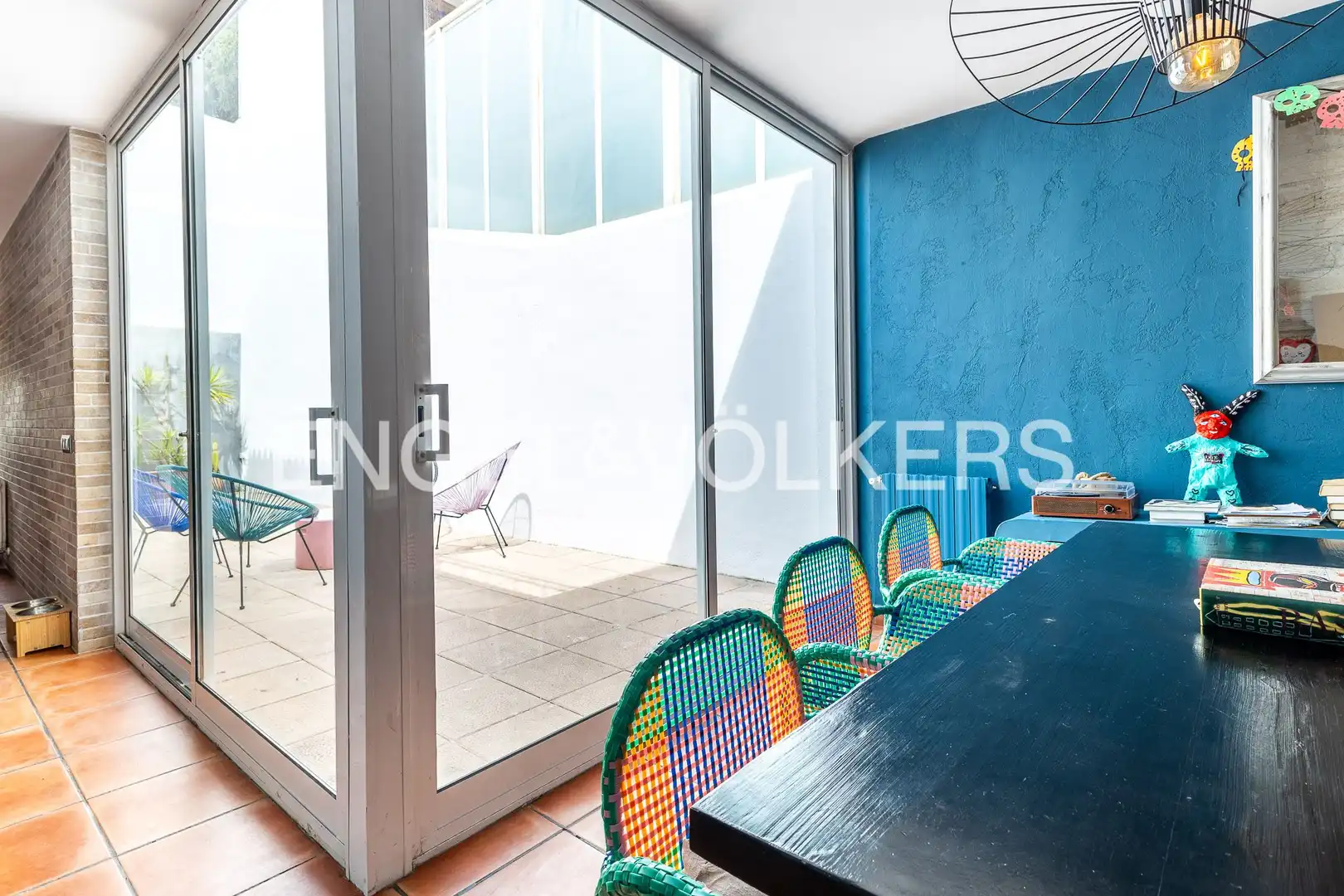 Terraza de Casa o chalet en venta en Badalona con Aire acondicionado, Calefacción y Jardín privado
