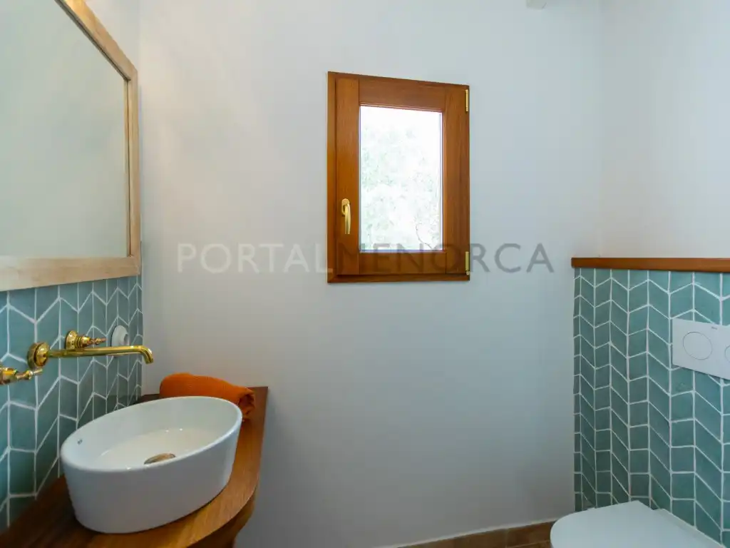 Baño de Finca rústica en venta en Ferreries con Piscina