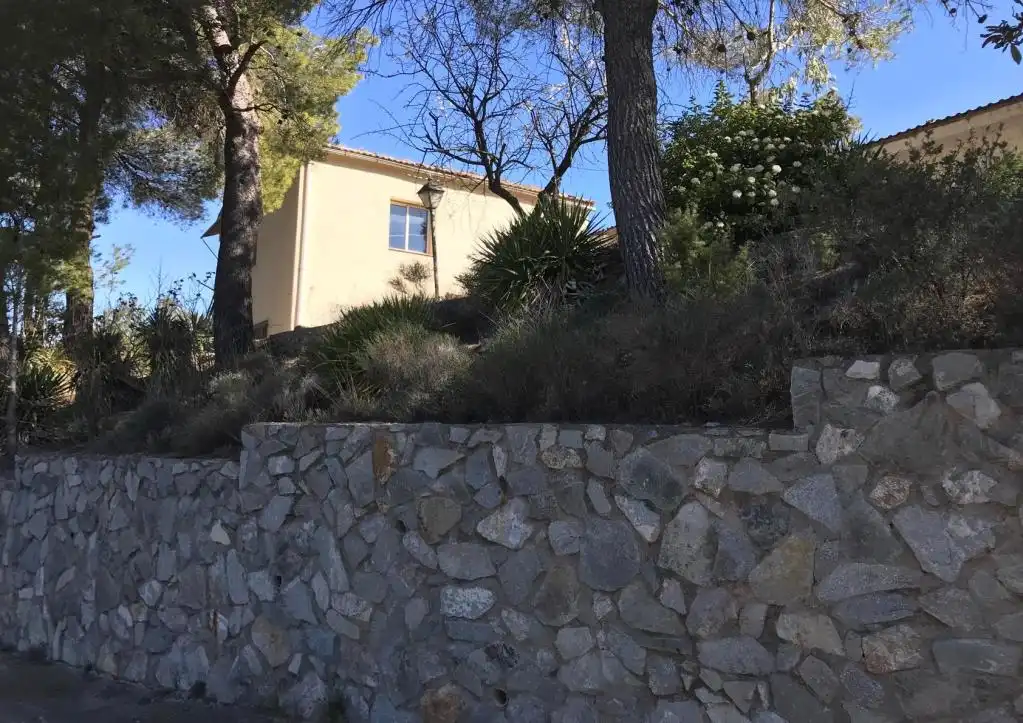 Vista exterior de Casa o chalet en venta en Marganell con Jardín privado y Piscina