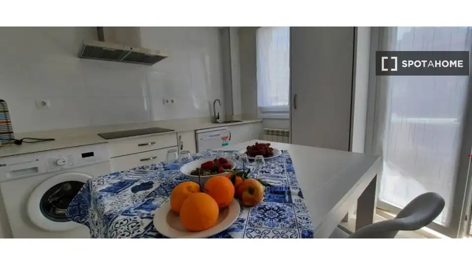 Kitchen of Apartments for share in Santander  with Air Conditioner, Heating and Terrace