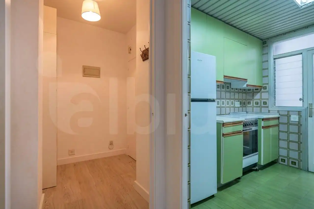 Kitchen of Flat for rent in Barcelona  with Heating, Parquet flooring and Terrace