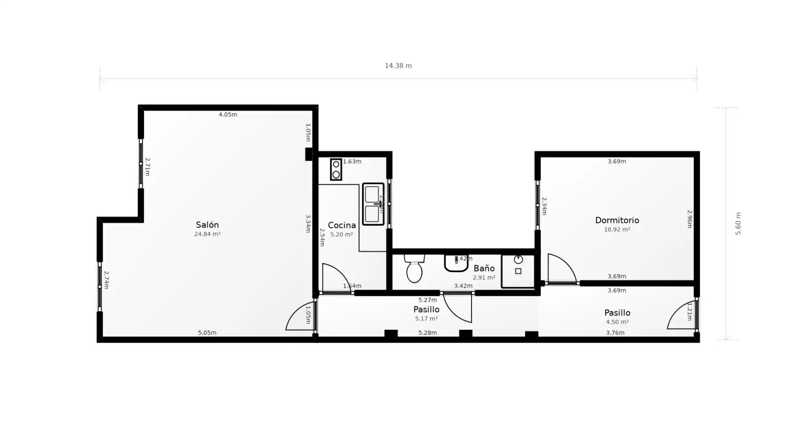 Flat for sale in Valencia  with Balcony