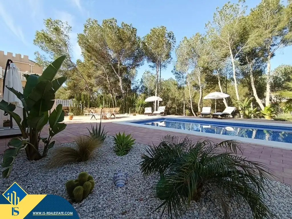 Piscina de Casa o chalet en venta en Pilar de la Horadada con Jardín privado, Terraza y Amueblado
