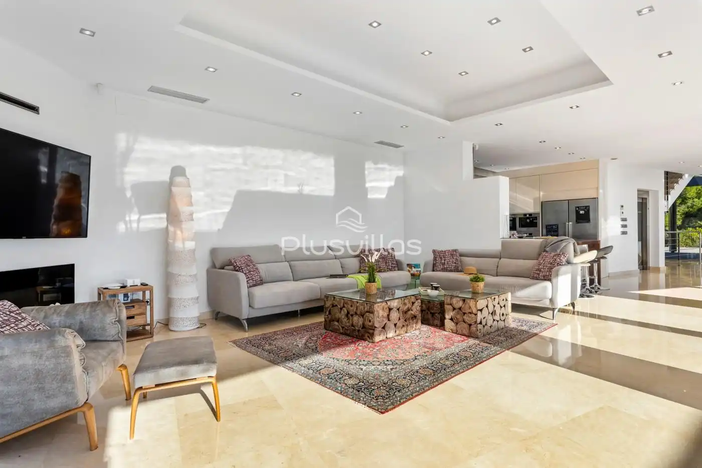 Sala de estar de Casa o chalet en venta en Altea