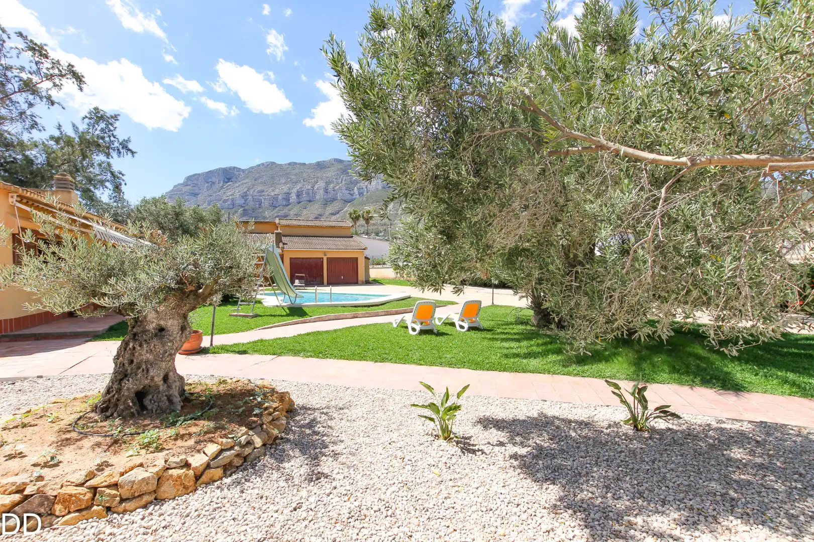 Jardín de Casa o chalet de alquiler en Dénia con Aire acondicionado, Calefacción y Jardín privado