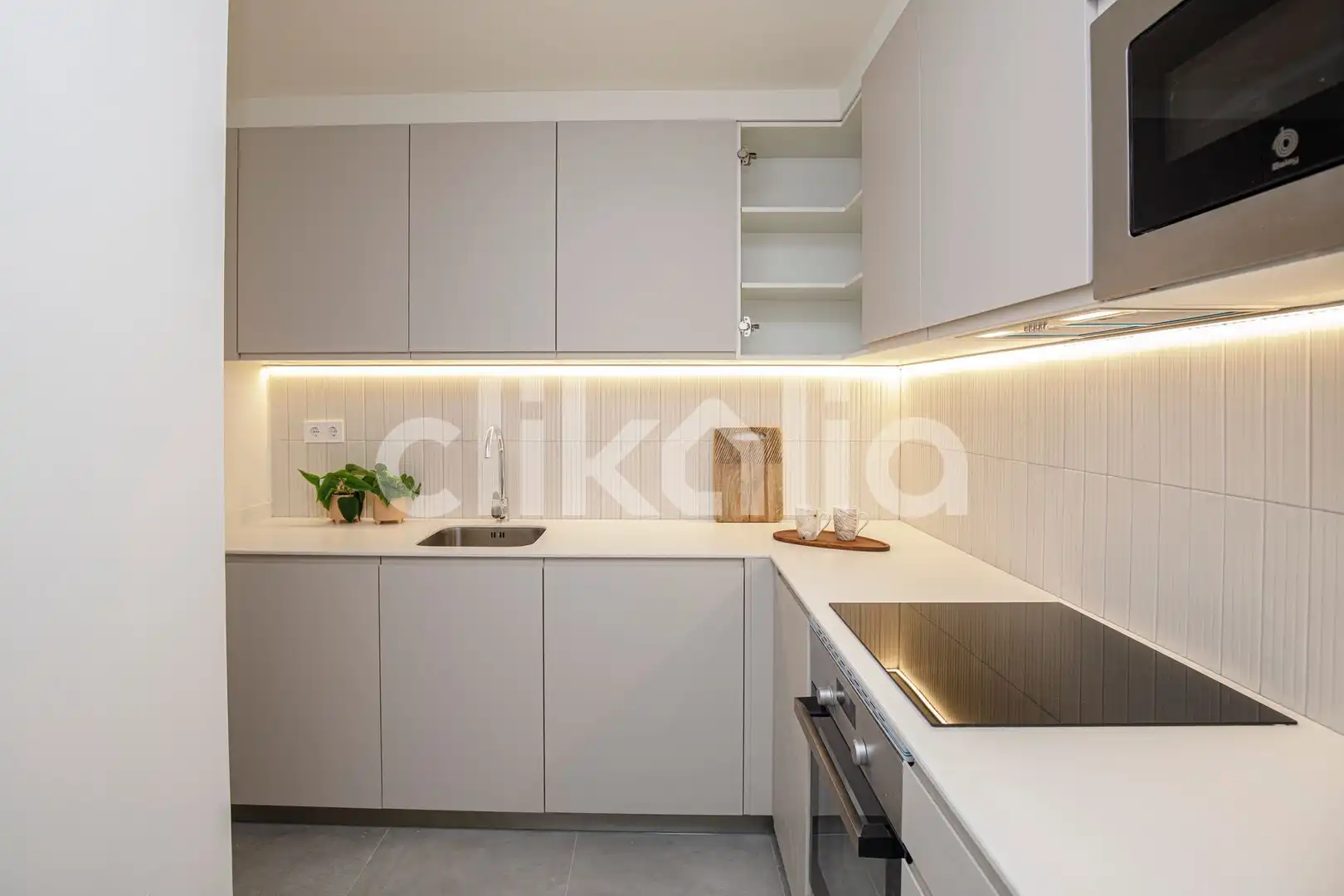 Cocina de Piso en venta en Barcelona con Aire acondicionado, Calefacción y Terraza