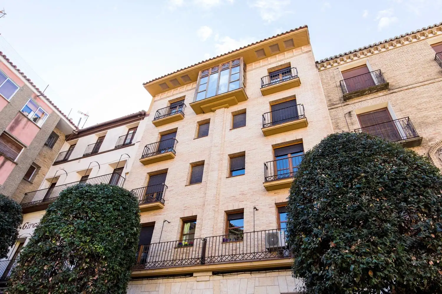 Vista exterior de Àtic en venda en Borja amb Calefacció, Parquet i Terrassa