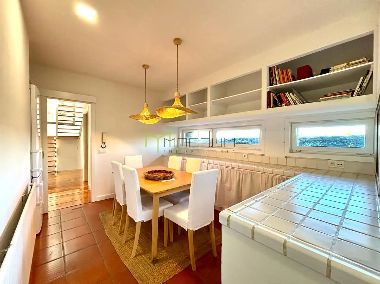 Esszimmer von Haus oder Chalet zum Verkauf in Ames mit Heizung, Privatgarten und Terrasse