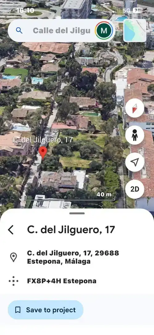 Vista exterior de Casa o xalet en venda en Estepona