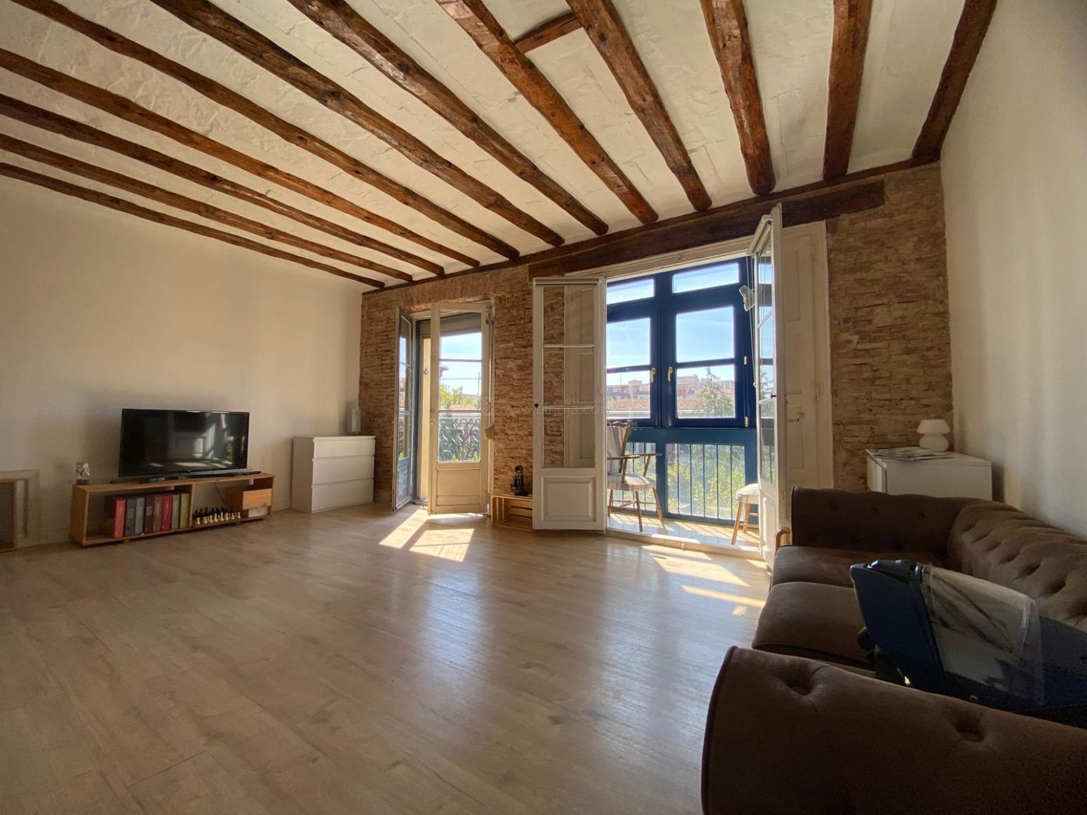 Living room of Flat for sale in  Logroño  with Heating, Parquet flooring and Storage room