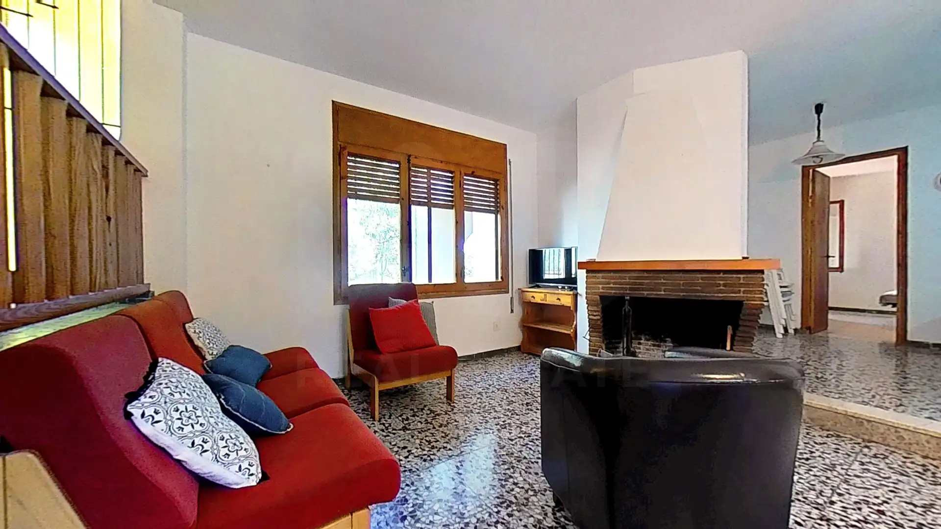 Sala d'estar de Finca rústica en venda en Alcover amb Terrassa