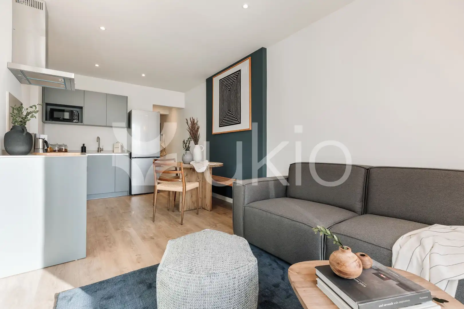 Living room of Attic for rent in Barcelona  with Air Conditioner, Heating and Terrace