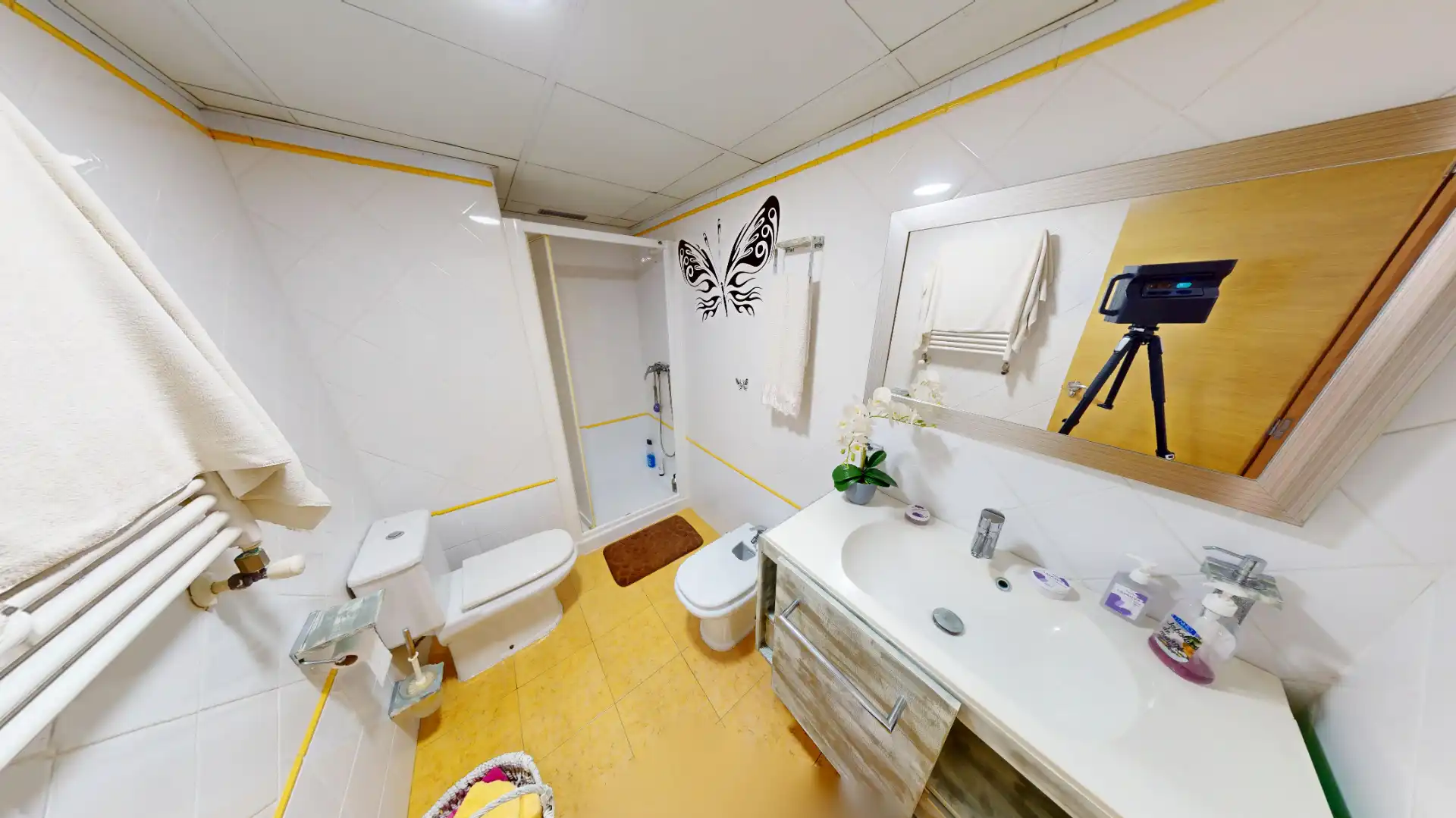 Bathroom of Flat for sale in Alicante / Alacant  with Air Conditioner, Heating and Furnished