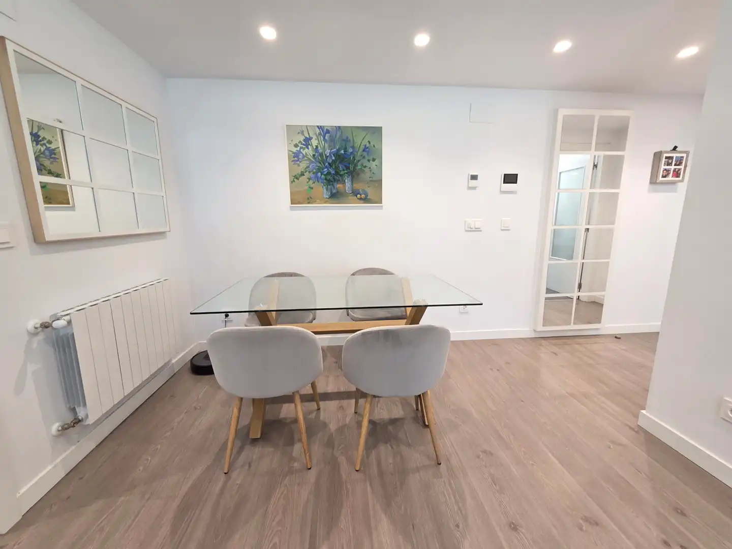 Comedor de Piso en venta en Bilbao  con Calefacción, Jardín privado y Parquet