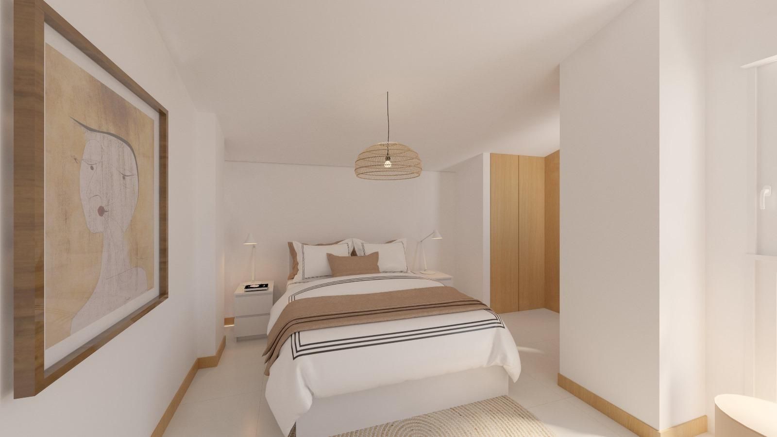 Bedroom of Flat to share in Illescas  with Air Conditioner and Heating