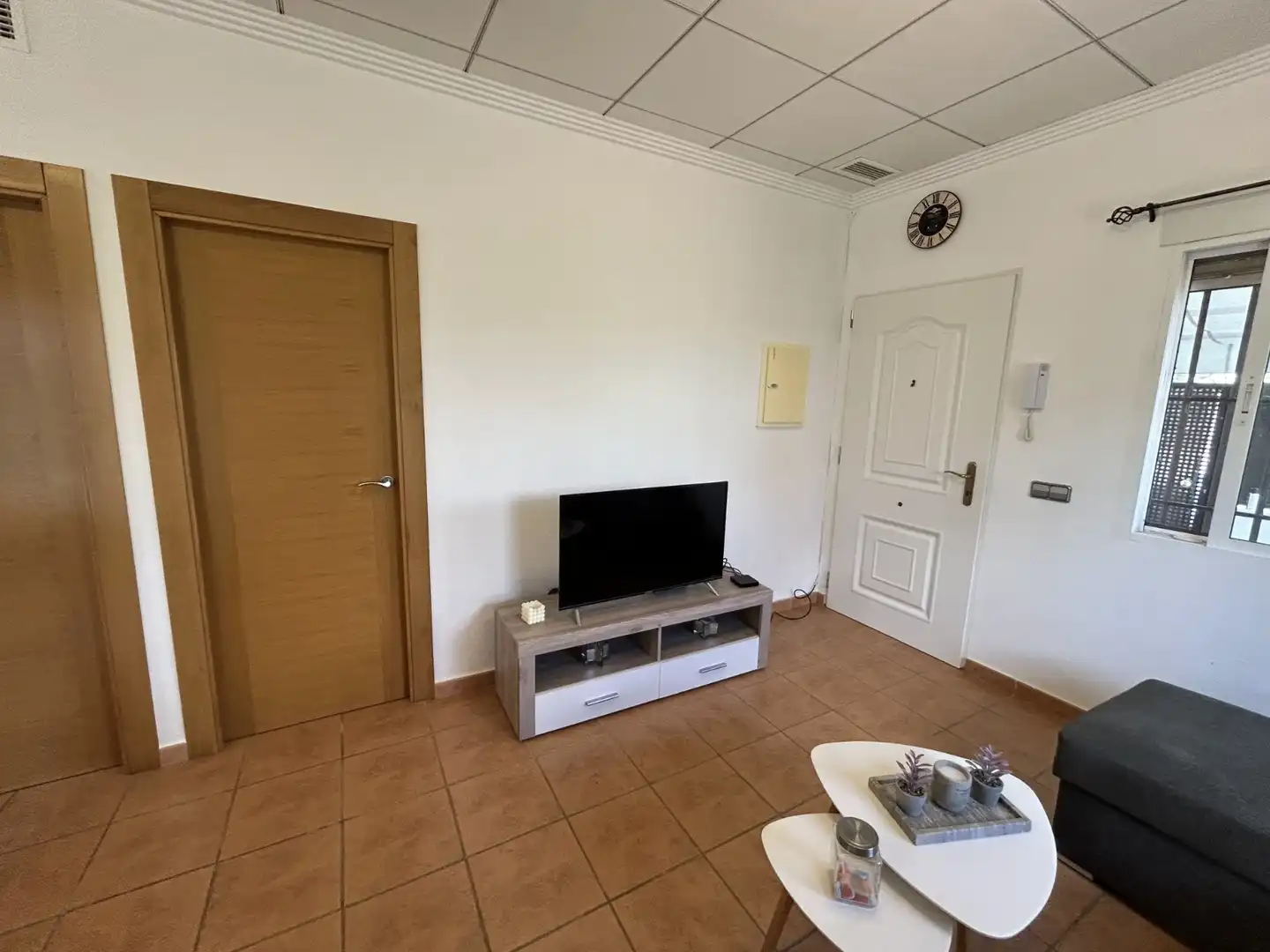 Sala d'estar de Casa o xalet en venda en Cartagena amb Aire condicionat, Jardí privat i Terrassa