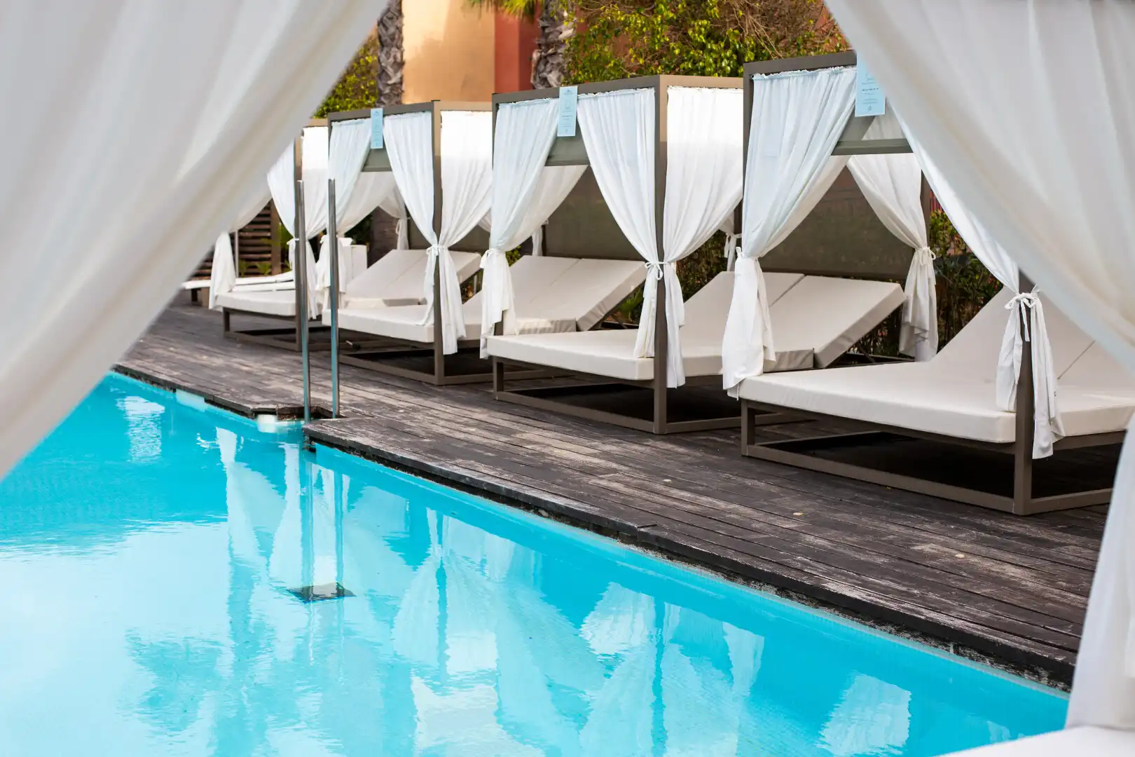 Swimming pool of Apartments for rent in Islantilla  with Air Conditioner, Heating and Terrace