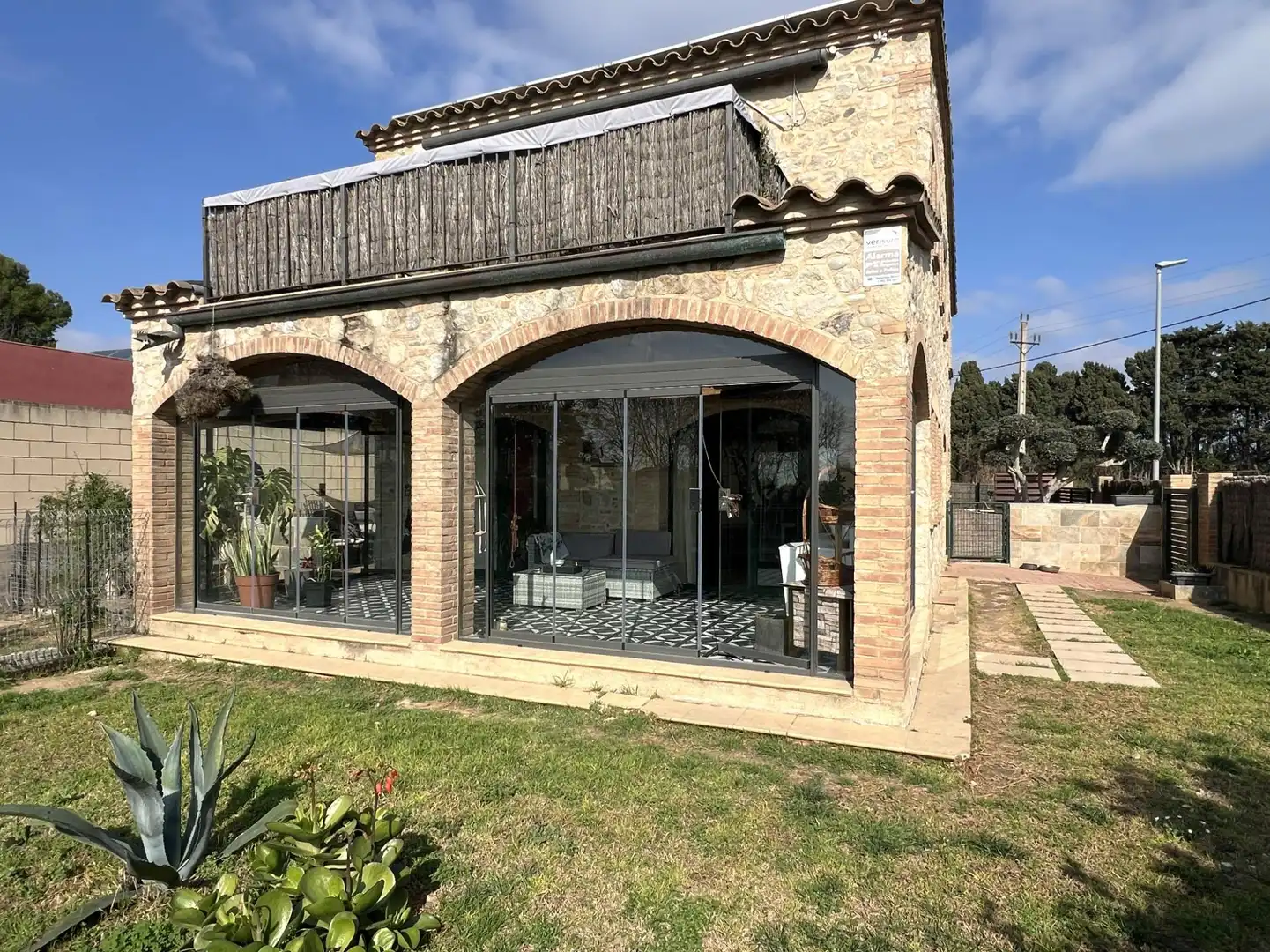 Exterior view of Houses for sale in L'Armentera  with Heating, Private garden and Terrace