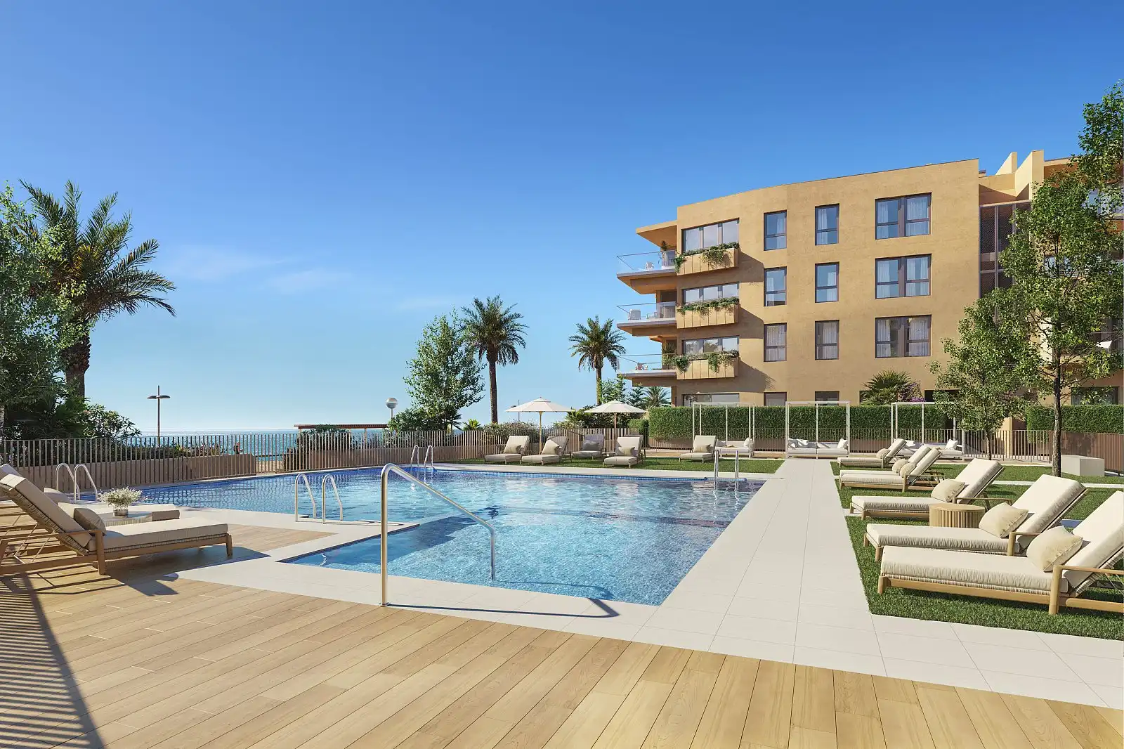 Apartament amb terrassa en venda a Les Salines - Pla de Sant Pere, imagen 5