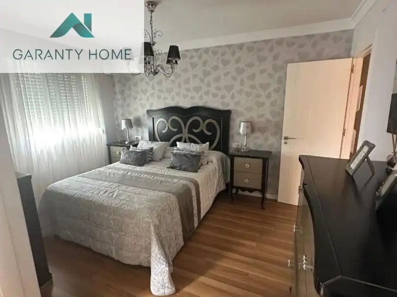 Schlafzimmer von Wohnung zur Miete in Málaga mit Klimaanlage, Privatgarten und Terrasse