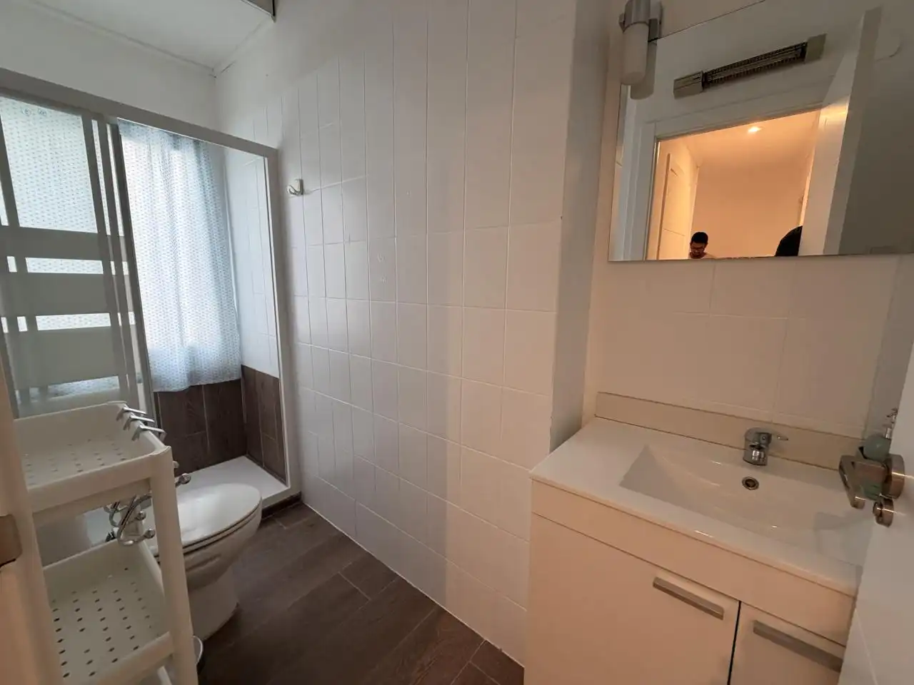 Baño de Piso de alquiler en Alicante / Alacant con Aire acondicionado y Amueblado