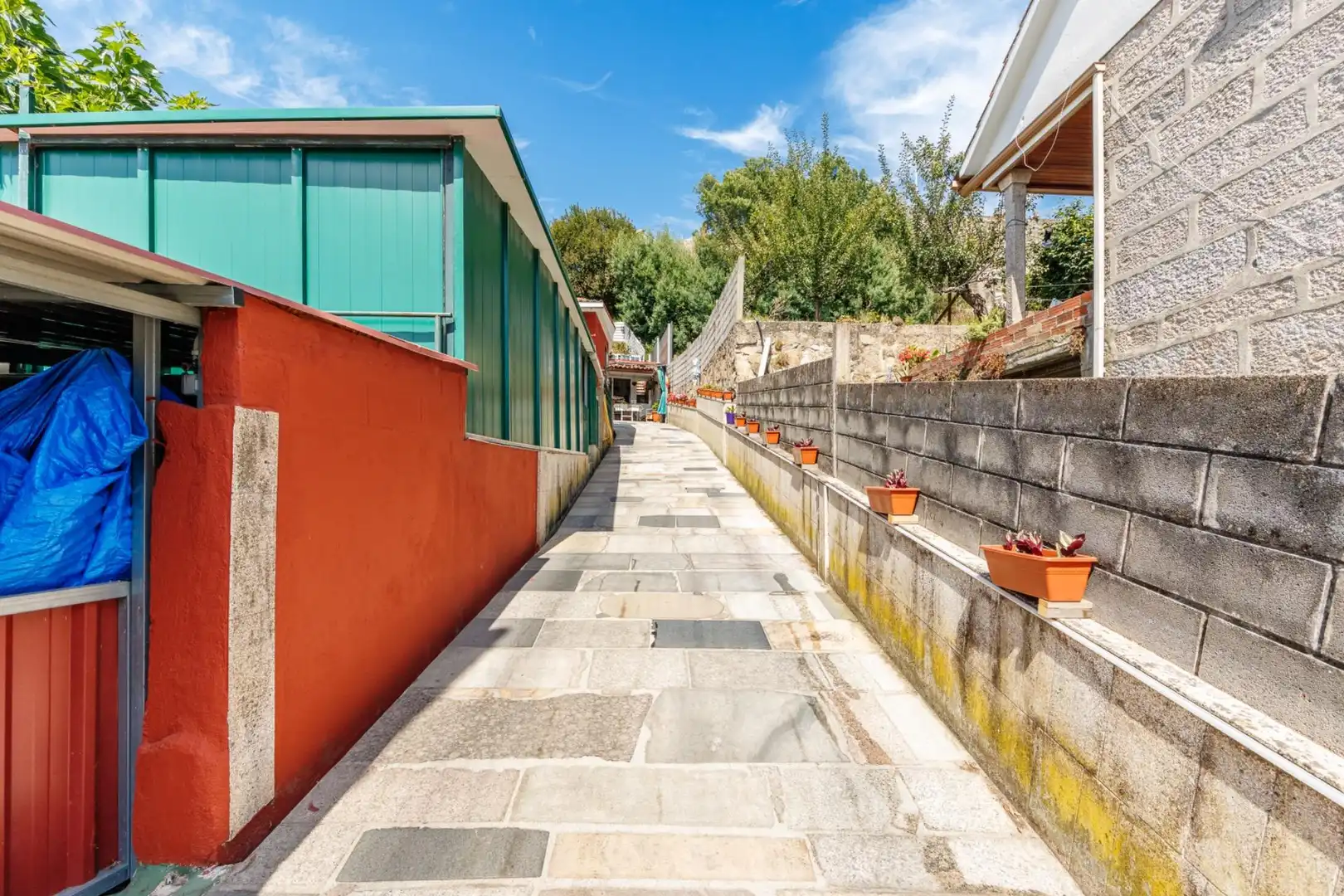 Exterior view of Houses for sale in Vigo   with Heating, Private garden and Terrace