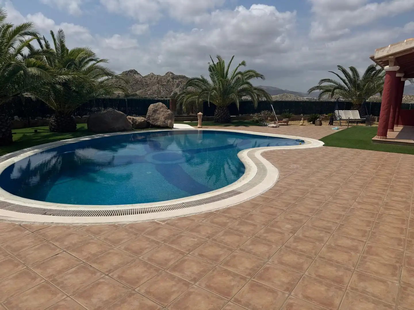 Piscina de Casa o xalet en venda en Cuevas del Almanzora amb Aire condicionat, Terrassa i Piscina